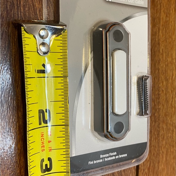 UTILITECH Lighted Doorbell Button. NEW- with Bronze Finish - Picture 4 of 4